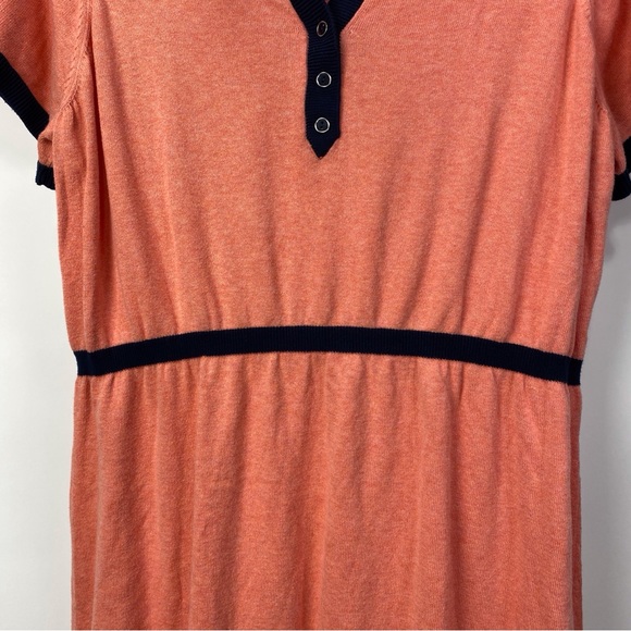 ModCloth Women Scholastic Classic Collared Mini Dress 3X Retro Academia Coral - Picture 9 of 16